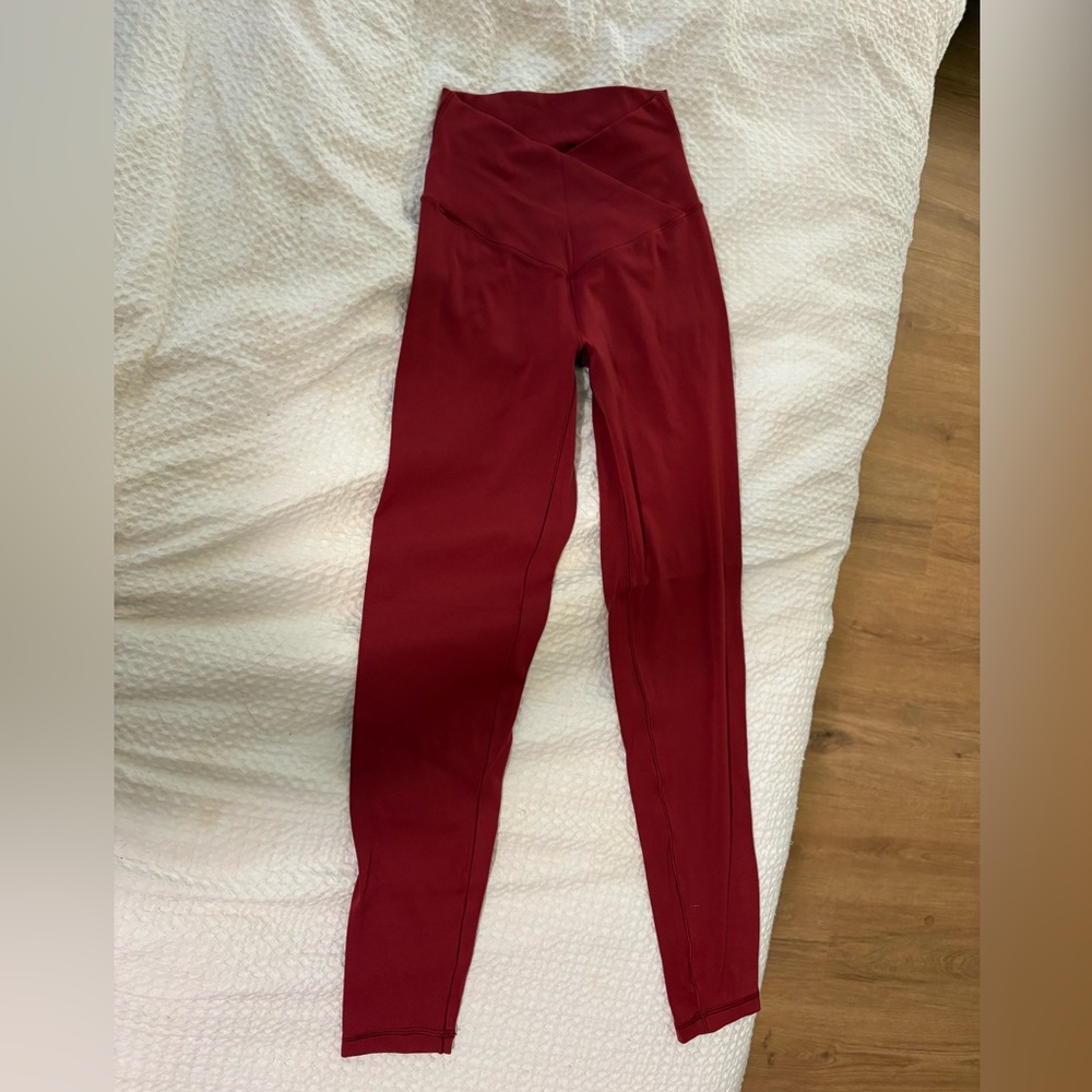 Aerie Offline Red 7/8 Leggings